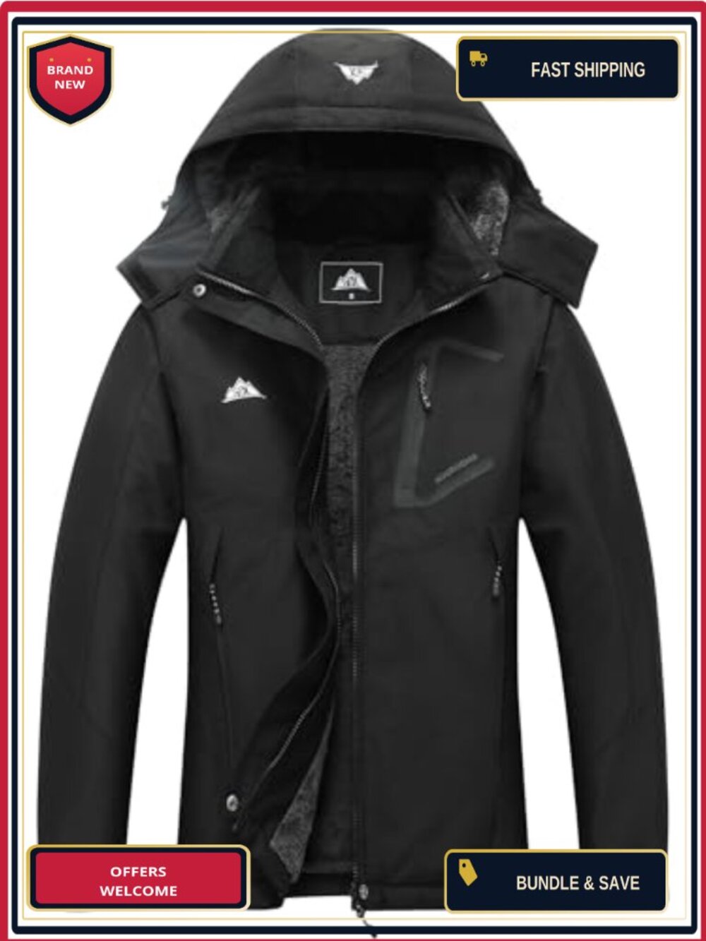 Women's Waterproof Ski Jacket Snowboarding Winter Coat Insulated